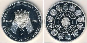 50000 Peso Uruguay Plata 