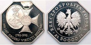50000 Zloty 波兰  