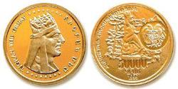 50000 Драм Арменія (1991 - ) Золото 