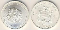 5000 Kwacha Sambia (1964 - ) Silber 