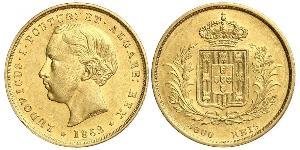 5000 Reis Kingdom of Portugal (1139-1910) Gold Luís I of Portugal (1838 - 1889)