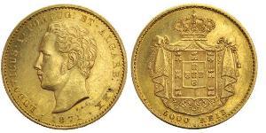 5000 Reis Kingdom of Portugal (1139-1910) Gold Luís I of Portugal (1838 - 1889)