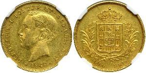 5000 Reis Kingdom of Portugal (1139-1910) Gold Ludwig I. (Portugal) (1838 - 1889)