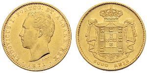 5000 Reis Kingdom of Portugal (1139-1910) Gold Luís I of Portugal (1838 - 1889)