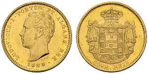 5000 Reis Royaume de Portugal (1139-1910) Or Louis Ier de Portugal (1838 - 1889)