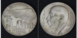 5000 Reis Brasil Plata 