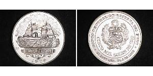 5000 Sol Perú Plata 