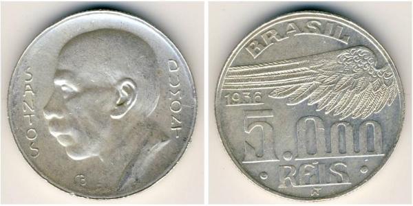 5000 Рейс Бразилия Серебро 
