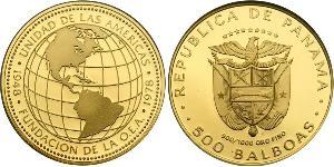 500 Balboa Panama Gold 