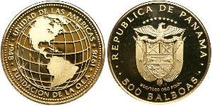 500 Balboa Panama Gold 