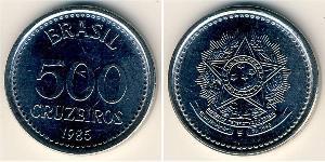 500 Cruzeiro Brasile Acciaio 