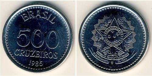 500 Cruzeiro Brésil Acier 