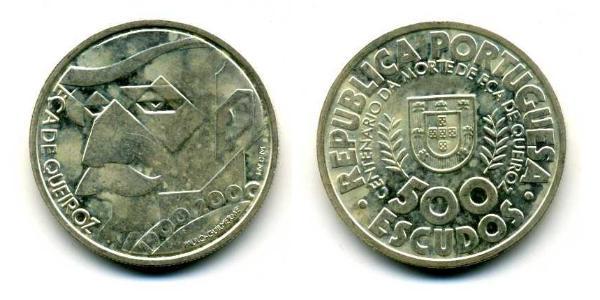 500 Escudo 葡萄牙 銀 