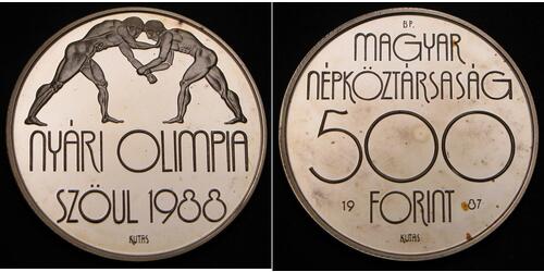 500 Forint Ungheria Argento 