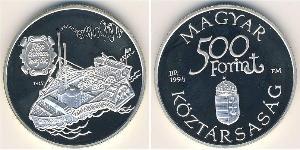 500 Forint Hungría (1989 - ) Plata 