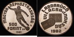 500 Forint Ungarn Silber 