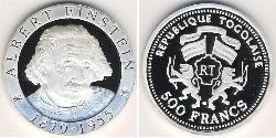 500 Franc Togo Silber 