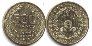 500 Franc Dschibuti  