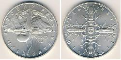 500 Krone Slovaquie Argent 