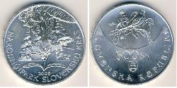 500 Krone Slovaquie Argent 