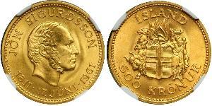 500 Krone Iceland Gold 