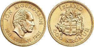 500 Krone Iceland Gold 