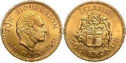 500 Krone Iceland 金 