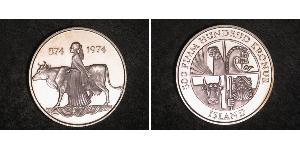 500 Krone Iceland 銀 