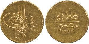 500 Kurush Ottoman Empire (1299-1923) Gold Abdul Hamid II (1842 - 1918)