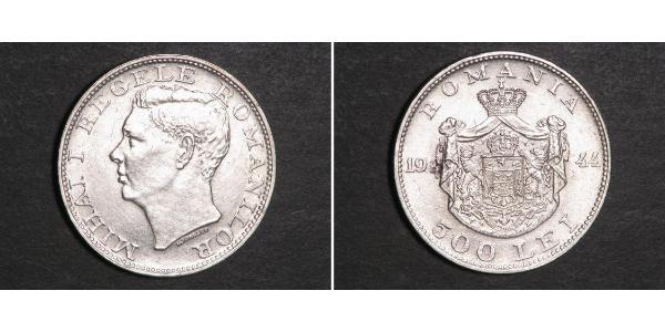 500 Leu Royaume de Roumanie (1881-1947) Argent Michel Ier de Roumanie
