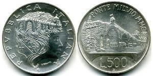 500 Lira Italie Argent 