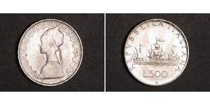 500 Lira Italie Argent 