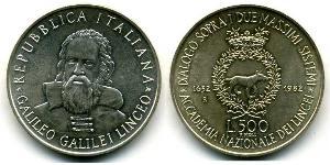 500 Lira Italie Argent 