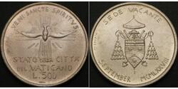 500 Lira Città del Vaticano Argento 