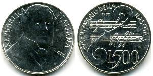 500 Lira Italia Argento 