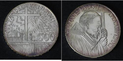 500 Lira Vaticano (1926-) Argento 