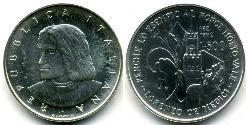 500 Lira Italia Plata 