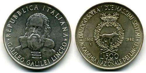 500 Lira Italien Silber 