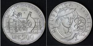 500 Lira Italy Silver 