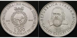 500 Lira Italy Silver 