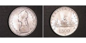 500 Lira Italy Silver 