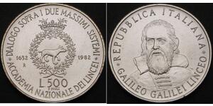 500 Lira Italy Silver 