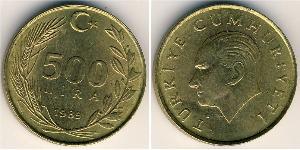 500 Lira Turkey (1923 - )  