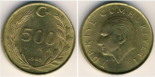 500 Lira Turquie (1923 - )  
