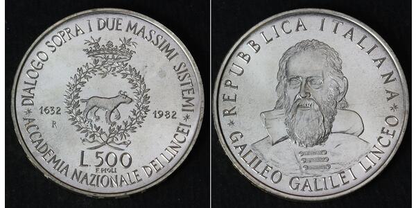 500 Lira 意大利 銀 