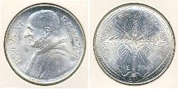 500 Lira 梵蒂冈 銀 