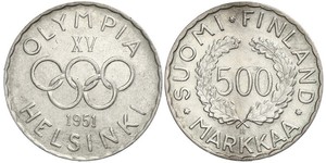 500 Mark Finnland (1917 - ) Silber 