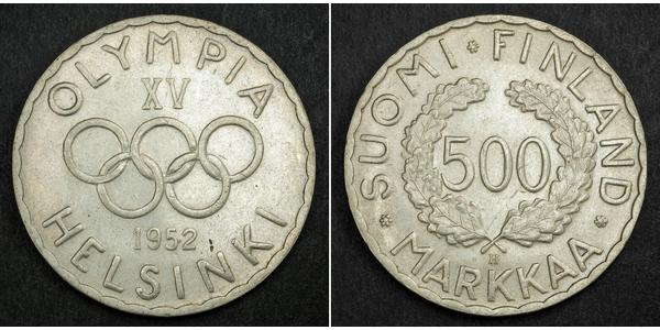 500 Mark Finnland (1917 - ) Silber 