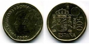 500 Peseta Regno di Spagna (1976 - )  