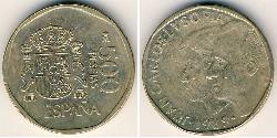 500 Peseta 西班牙 黃銅/镍 